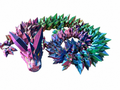 Giant Crystal Dragon – Articulated Bookshelf Decor