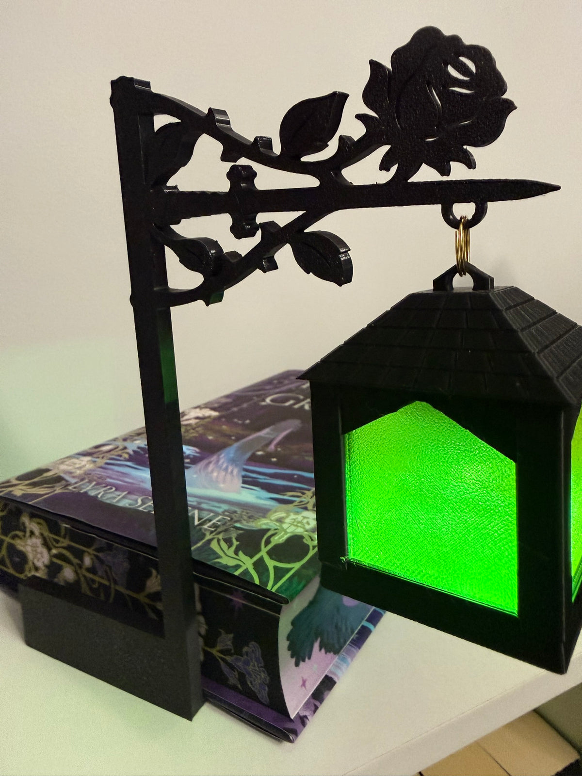 Rose & Dagger Square Shelf Lamps – Pair (2 Pack)