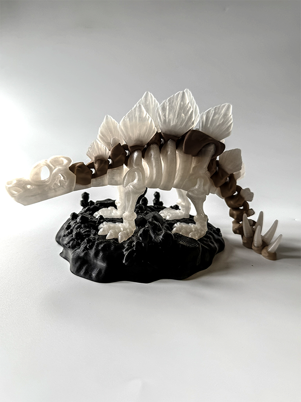 Stegosaurus Skeleton – 3D Printed Dinosaur Model image 1